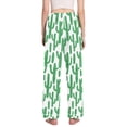 thumbnail image 3 of FORMRS Women's Pajama Pants with Pockets Soft Comfy Loungewear Sleep Bottom, Sizes S-2XL, Cactus Pattern, 3 of 8