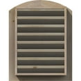thumbnail image 5 of 20"W x 34"H Arch Top Gable Vent (25"W x 39"H Frame Size): Primed, Functional, Smooth Pine Gable Vent w/ Brick Mould Face Frame, 5 of 13