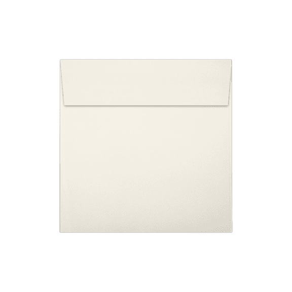 LUXPaper Square Peel & Press Invitation Envelopes, 5 1/2 x 5 1/2, Natural, 500 Pack
