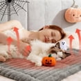 thumbnail image 2 of Tapete Autocalentable para Mascotas con Suave Piel Sintética de Conejo para Perros y Gatos, Tapete Térmica Lavable para Jaula, 2 of 7