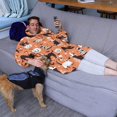 thumbnail image 3 of Wearable Oversized Blanket,Halloween Cat Pattern Wearable Blanket Hoodie for Adults,Cozy Hooded Blankets with Super Pockets,Super Warm Fuzzy Pullover for Women & Men, 3 of 6