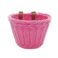 thumbnail image 1 of koolsoo Panier de Vélo Enfants Panier de Guidon Imperméable Tissé à la Main Réglable Rose, 1 of 9