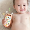 thumbnail image 2 of Bee Mobile Phone Children‘s Story Machine Puzzle Early Education Little Can Bite Silicone Material Multifunctional Puzzle Learn, 2 of 6