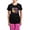 With Pink Pant, variant on CafePress - Mad Chick 3L Breast Cancer Women's Dark Pajamas - Women's Short Sleeve Print T-Shirt and Pants Dark Cotton Pajama Set