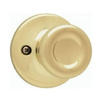 Kwikset Tylo Half-Dummy Knob in Polished Brass