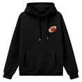 thumbnail image 3 of Kaondbfi Womens Football Embroidered Hoodie Casual Hooded Sweatshirt Long Sleeve Pullover Tops for Football Fans Fall Essentials Clothes, 3 of 7