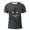 Grey, variant on NinXxx Men's Oversized City Print Crew Neck Loose Casual Sports Tee Purple M