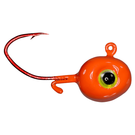 Knucklebuster Jig Heads Orange 3/16
