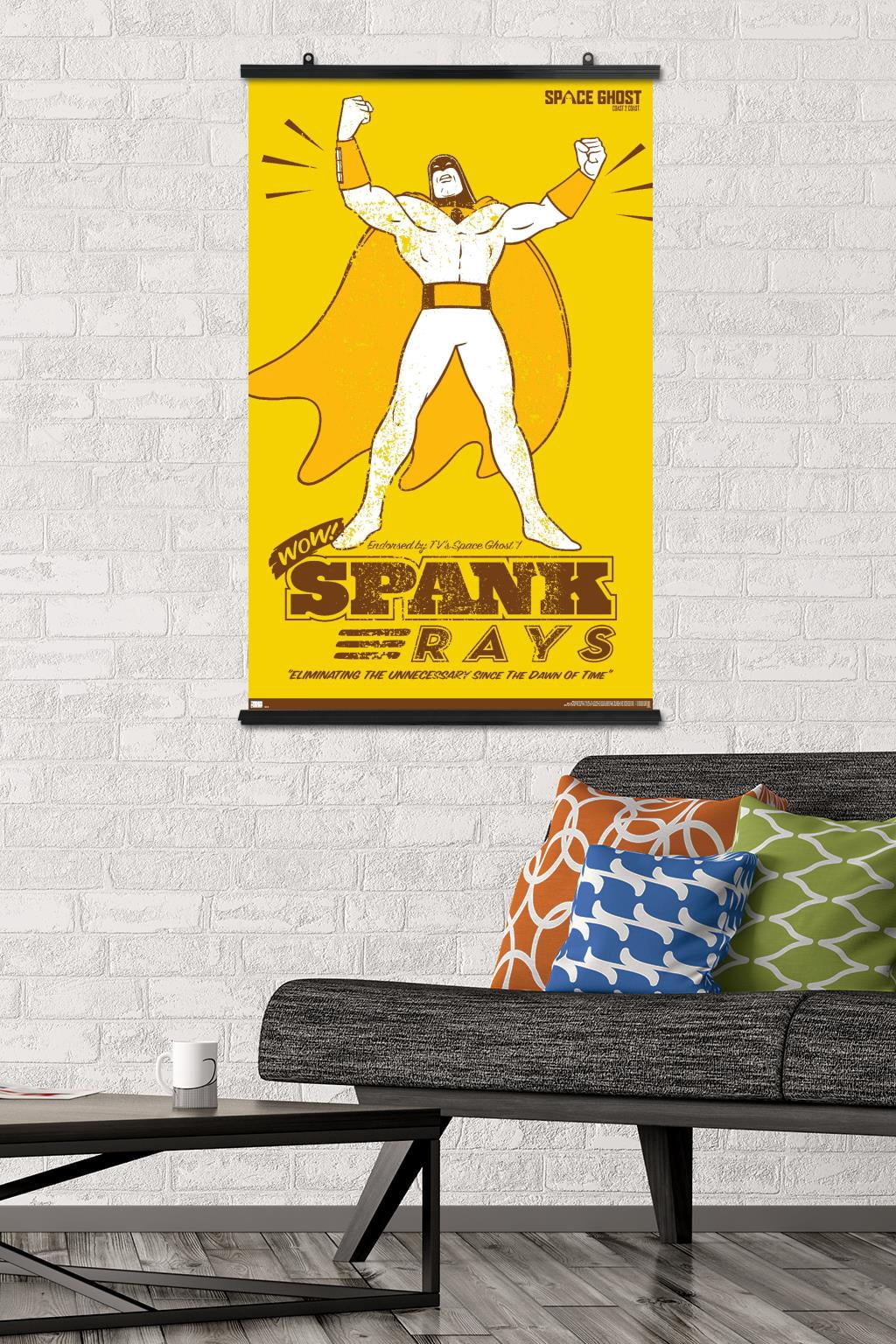 Space Ghost Coast to Coast - Spank Rays Wall Poster, 22.375" x 34"