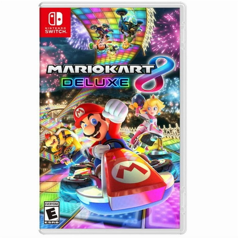 Nintendo Switch Lite Gray Console Bundle with Mario Kart 8