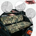 thumbnail image 4 of Yuyamidu Green Camo Hunting UTV Seat Covers with Elastic Edges Non-Slip UTV Bench Seat Cover Compatible with Kawasaki Mule 4010 4x4 Diesel (2009-2013), 4 of 7