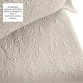 thumbnail image 4 of Royal Borough Coverlet Set, King, Beige, 4 Piece, 4 of 7
