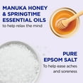 thumbnail image 2 of Dr Teal's Honey Blossom Epsom Salt Magnesium Soak with Honey & Essential Oils, 3 lbs, 2 of 10
