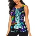 thumbnail image 1 of Fotbe New York City Blusas Sin Mangas para Mujer – Estilo Casual, Corte Suelto, Slim-Fit, Cuello Redondo Deportivo, Tops de Verano para Gimnasio y Yoga-XX-Large, 1 of 7