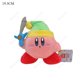 thumbnail image 1 of Recién llegado, figura de peluche de Kirby Star, juguetes de anime Kirby, naranja, rojo, fantasma, cielo estrellado, gris, Kirby, animal de peluche suave para niños, 1 of 5