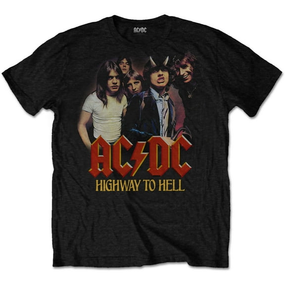 AC/DC Unisex T-Shirt H2H Band (Medium)