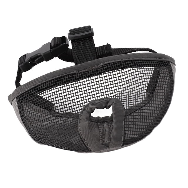 Adjustable Muzzle Breathable Mesh Dog For Biting, Chewing, Barking, Training, Licking And Grooming, Short Snout Dog Muzzle With Soft Edges
