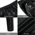 thumbnail image 4 of Mens Metallic Shiny Pants Disco Party Dance Leg Trousers Drawstring Nightclub Pant, 4 of 5
