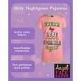 thumbnail image 5 of Angel Face Girls Night Gown - 3 Pack Short Sleeve Night Gown for Girls - Cozy Kids Pajama Gown (6-14), 5 of 7