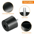 thumbnail image 4 of Uxcell 6 paquetes de patas de muebles de 2.01 x 2.36 pulgadas, patas de sofá de plástico, patas de reemplazo en forma de cono, 4 of 6