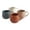 Multicolor, variant on Sango Siterra Artist's Blend Stoneware Coffee Mugs, Assorted Colors (Set of 4)