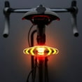 Ckraxd Bike Tail Light Turn Signals with Wireless Bicycle Taillight