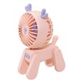 thumbnail image 1 of USB Mini Pet Fan Gifts 5V 500mAh Ventiladores de mesa eléctricos de 3 velocidades Decoración Ciervo rosa Ehuebsd Libre de BPA, 1 of 3