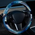 thumbnail image 2 of Dolphin Car Wheel Cover,14.5 Inch PVC Leather Auto Accessories Printing Steering Wheel Covers, 2 of 6