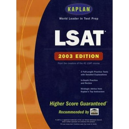 Kaplan LSAT 2002-2003, Used [Paperback]