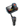 thumbnail image 2 of Bluetooth 5.0 1.77 "Pantalla Kit manos libres inalámbrico para coche Adaptador de radio con 2 puertos USB Llamada manos libres TUNC Sencillez, 2 of 5