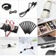 thumbnail image 5 of Kit de gestión de cables de 173 piezas, organizador de cables, bridas, clips adhesivos, 5 of 5