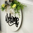 thumbnail image 2 of Welcome  Sign Garland Wood Board Pendant Easter Decoration Home Door Wall Hanging Pendant, 2 of 8