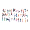 thumbnail image 3 of lionlar Figurines Miniatures Objets de Collection Projets DIY Accessoires de Mise en Page Peints Mini Modèles 37 Pcs 13mm, 3 of 9