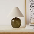 thumbnail image 5 of Better Homes & Gardens 8.5" Green Glass Rechargeable LED Portable Lamp with Dimmable Touch Sensor, 5 of 8