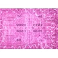 thumbnail image 1 of Ahgly Company Indoor Rectangle Abstract Pink Modern Area Rugs, 8' x 12', 1 of 4