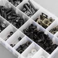 thumbnail image 1 of 223PCS Motorcycle Sportbike Windscreen Fairing Bolt Kit Fastener Clip Screw Black, 1 of 9