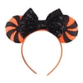 thumbnail image 1 of Diadema con orejas de ratón para mujer y niña, accesorios para el cabello con lazo de lentejuelas, diadema de Halloween con purpurina, 1 of 5