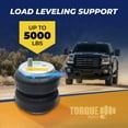 thumbnail image 4 of TORQUE Airbag Air Bag Suspension Kit for 2017-2023 Ford F250 F350 2WD F-250 F-350 Rear Helper Bag Spring Towing 5000 lbs (Replaces Firestone Ride Rite 2600) (TR2600), 4 of 6