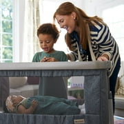 Open Box Monbebe Height-Adjustable Baby Bassinet, Castle Point, Infant
