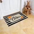 thumbnail image 6 of CoreLiving Easter Bunny Outdoor Mat Spring Welcome Doormat, Non Slip Indoor Entrance Rug, Heavy Duty Low Profile Mat for Front Door Patio Porch Decor 16"x24", 6 of 7