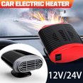 thumbnail image 3 of Ventilador Del Calentador Del Coche Calentador Portátil Del Coche Desempañador Del Parabrisas 2 En 1 Calentador Del Desempañador Del Coche Eléctrico Calentador Del Viento Descongelación Calentador Ant Muyoka Hogar, 3 of 7