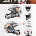 thumbnail image 3 of PPgejGEK ABS Motocross Helmet Classic MTB Racing Downhill Bike Helmet Integral Molded with Ventilation认证 S M L XL Sizes 52-60cm for Men Women Electric Bike Mountain Cycling, 3 of 9