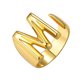 thumbnail image 1 of Anillo de moda para mujer, anillo de pareja, anillo de apertura de 26 letras, joyería Wmkox8yi  sjalhkljlk2512, 1 of 1