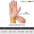 thumbnail image 2 of BraceAbility Thumb & Wrist Spica Splint | De Quervain's Tenosynovitis Long Stabilizer Brace for Tendonitis, Arthritis & Sprains Forearm Support Cast (Small - Left Hand), 2 of 9