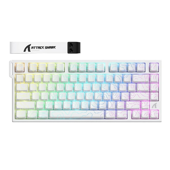 Teclado Gaming ATTACK SHARK R82HE Rapid Trigger Alámbrico TKL