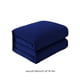 thumbnail image 3 of Manta de forro polar de franela - Súper suave y ligera 1,2x2m - Manta de microfibra para todo tipo de estaciones para sofá, cama, camping - Verde, café, azul, azul marino, rosa, gris, 3 of 8