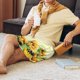 thumbnail image 5 of Fotbe Sunflowers On A Yellow Background Pantalones Cortos de Pijama para Hombre, Ropa de Dormir, Pantalones de Pijama Cortos para Hombre-Small, 5 of 6