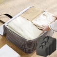 thumbnail image 1 of Large Waterproof Storage Bags for Clothes and Bedding - Extra Large Travel & Moving Organizer with Clear Window and Reinforced Handles, 1 of 7