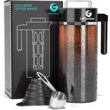 Zulay Kitchen Reusable Pour Over Coffee Filter - Flexible Stainless Steel Mesh Size 1 