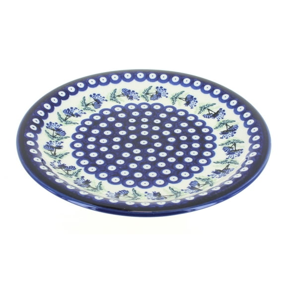 Blue Rose Polish Pottery Sweet Annie Dinner Plate